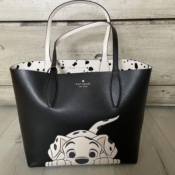 kate spade Bags Nwt Kate Spade Disney X Kate Spade New York Small Dalmatians Tote Bag Poshmark